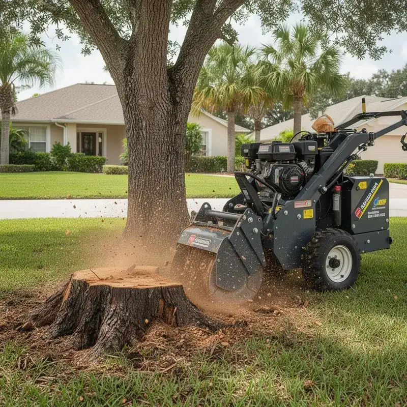 Stump Grinding in Edgewater FL by ArboristRX